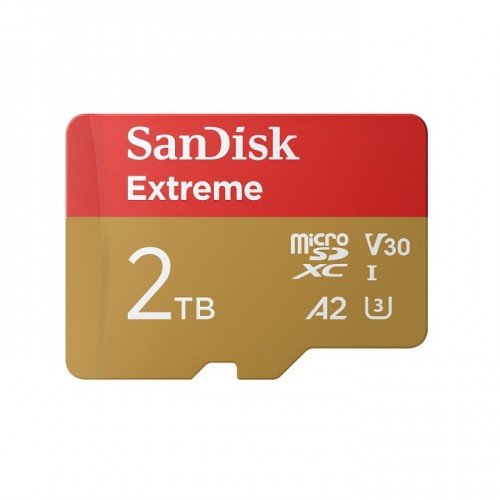 SanDisk 2TB SDSQXAV-2T00-GN6MN Extreme microSDXC UHS-I CARD
