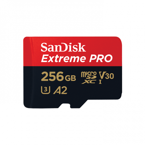 SanDisk 256GB SDSQXCD-256G-GN6MA Extreme PRO microSDXC UHS-I CARD