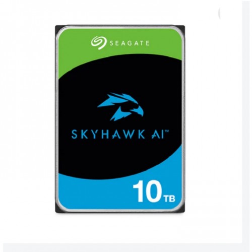 Seagate ST10000VE001 10TB SkyHawk AI 7200 RMP SATA III 3.5" Internal Surveillance HDD