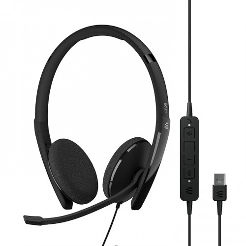 SENNHEISER ADAPT 160T USB II On-ear Double-sided Certified for Microsoft Teams and Optimized for UC USB headset