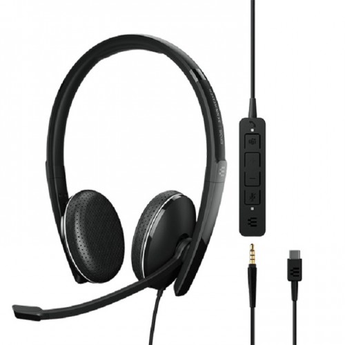 SENNHEISER ADAPT 165T USB-C II On-ear Double-sided Certified for Microsoft Teams and optimized for UC USB-C Headset