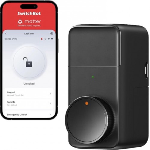 SwitchBot W3500000 Smart Lock Pro Keyless Entry Door Lock