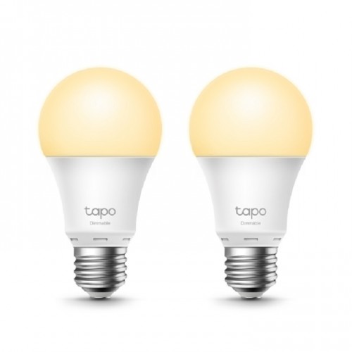 Tapo L510E 2 Pack Smart Wi-Fi Light Bulb, Dimmable