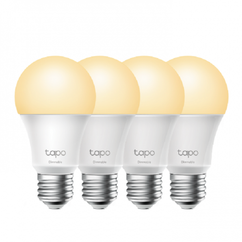 Tapo L510E Smart Wi-Fi Light Bulb Dimmable - 4 Pack