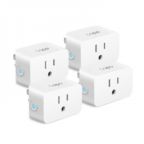 Tapo P125 Mini Smart Wi-Fi Plug - 4 Pack