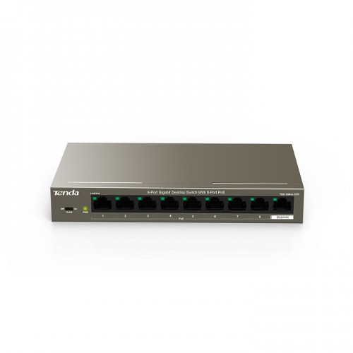 Tenda TEG1109P-8-102W 9-Port Gigabit Desktop Switch with 8-Port PoE