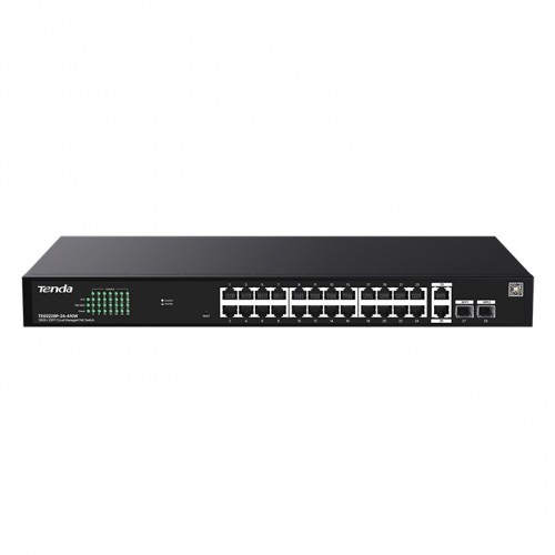 Tenda TEG2228P-24-410W 26GE+2SFP Cloud Managed PoE Switch