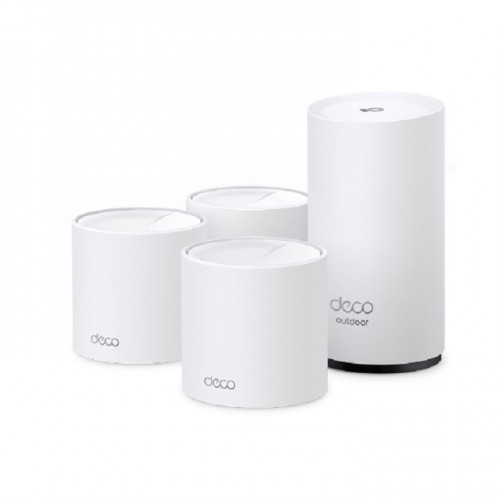 Tp-Link Deco XM73 AX5400 Outdoor and Indoor Whole Home Mesh WiFi 6 System - 4 Pack