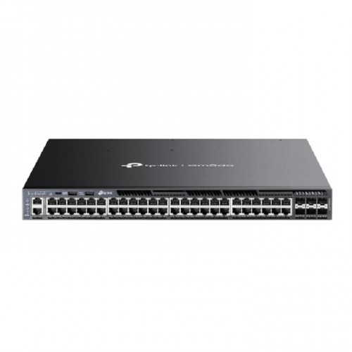 Tp-Link Omada SG6654XHP 48-Port Gigabit Stackable L3 Managed PoE+ Switch with 6 10G Slots
