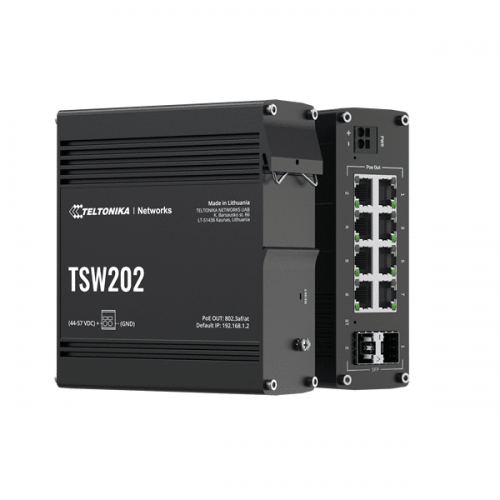 Teltonika TSW202 PoE+ Managed Ethernet Switch