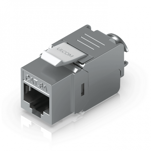 Ubiquiti UACC-Keystone-Jack-C6A Cat6A Keystone Jack - 12-Pack