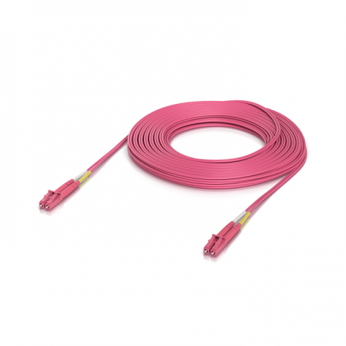 Ubiquiti UACC-OFC-M2-LULU-15M OM4 Duplex LC UPC Fiber Patch Cable