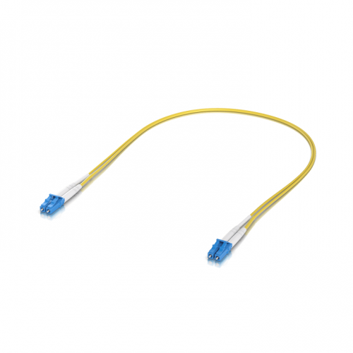 Ubiquiti UACC-OFC-S2-LULU-0.5M OS2 Duplex LC UPC Fiber Patch Cable