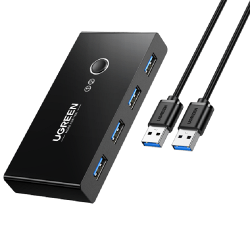 UGreen US216 2 In 4 Out USB 3.0 Sharing Switch Box - 30768