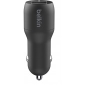 Belkin Dual USB Car Charger 24W + Lightning Cable