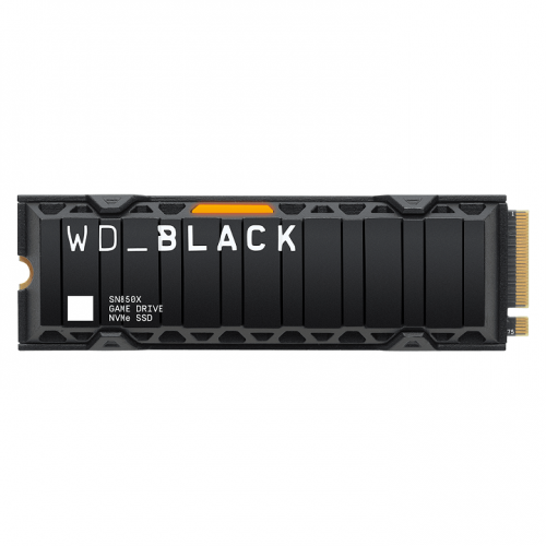 Western Digital 2TB WDS200T2XHE SN850X NVMe SSD With Heatsink - Black