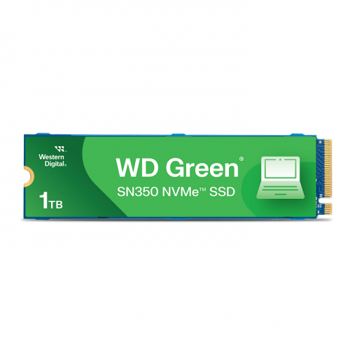 Western Digital 1TB WDS100T3G0C SN350 NVMe Internal SSD - Green