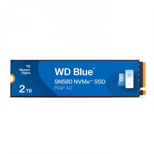 Western Digital 2TB WDS200T3B0E SN580 NVMe SSD - Blue