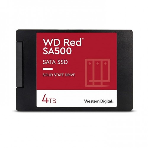 Western Digital 4TB WDS400T1R0A SN770 SA500 NAS 3D NAND Internal SSD - Red