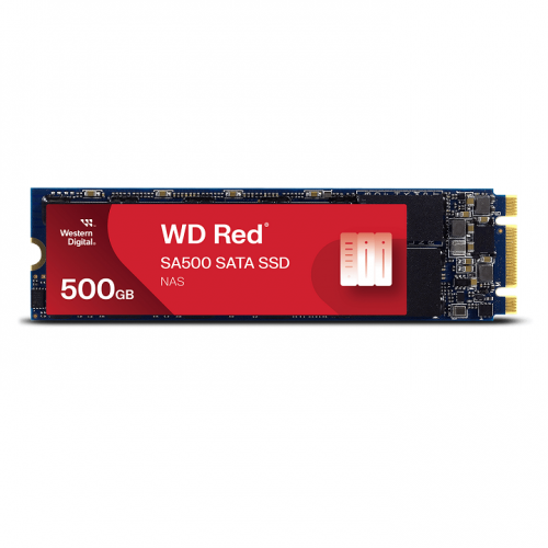 Western Digital 500GB WDS500G1R0B SA500 M.2 2280 NAS SATA SSD - Red