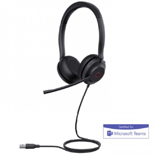 Yealink UH35 Dual Teams USB-A USB Wired Headset - 1308134