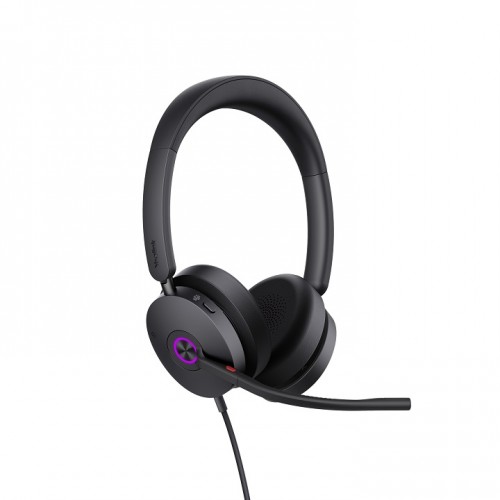 Yealink UH48 Dual UC USB-C/A Wired Headset - Black