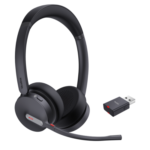 Yealink WH64 Hybrid Dual Teams DECT & Bluetooth Hybrid Wireless Headset - 1208685