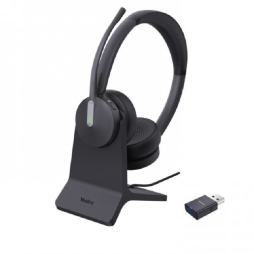 Yealink WH64 Hybrid Dual With Charging Stand Teams DECT Wireless Headset - Black
