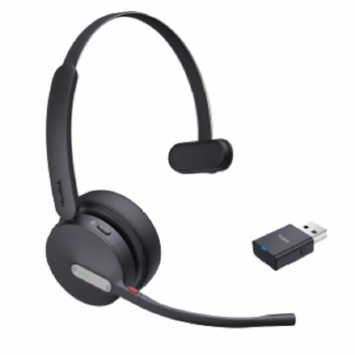 Yealink WH64 Hybrid Mono Teams/UC DECT Wireless Headset - Black