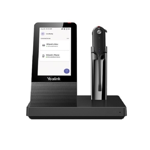 Yealink WH67-TEAMS Premium Convertible DECT/Bluetooth Wireless Headset, UC & TEAMS
