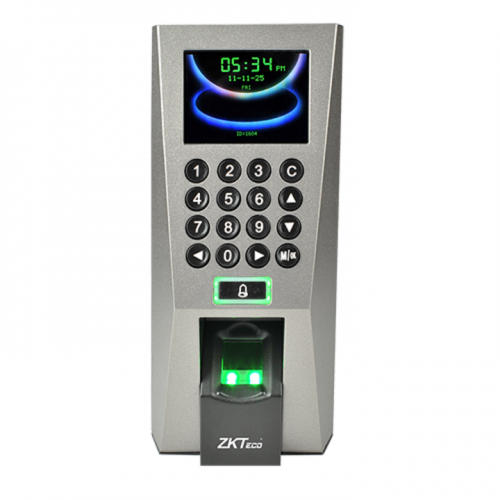 Contrôleur d'accès par empreinte digitale ZKTeco F18