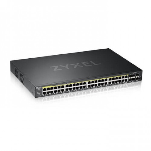 Commutateur PoE Zyxel GS2220-50HP 48 ports GbE L2+ avec liaison montante GbE