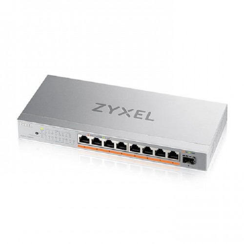 Zyxel XMG-108HP 8-Port 2.5G PoE Unmanaged Switch with 10G Uplink