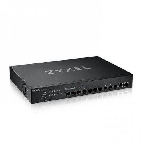 Zyxel XS1930-12F 10-port 10G Lite-L3 Smart Managed Fiber Switch with 2 10G Multi-Gig Ports